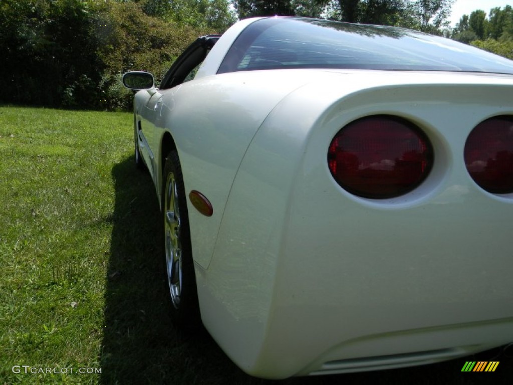 2004 Corvette Coupe - Arctic White / Black photo #9