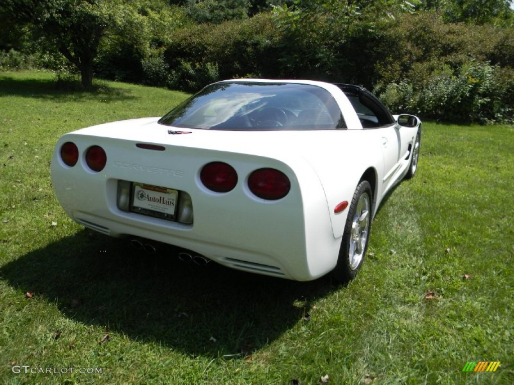 2004 Corvette Coupe - Arctic White / Black photo #12