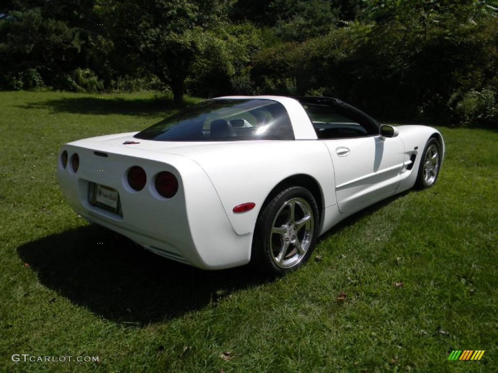 2004 Corvette Coupe - Arctic White / Black photo #13