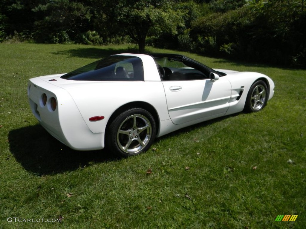 2004 Corvette Coupe - Arctic White / Black photo #14