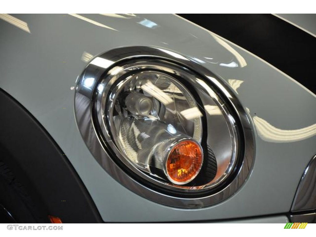 2013 Cooper S Hardtop - Ice Blue / Carbon Black photo #5