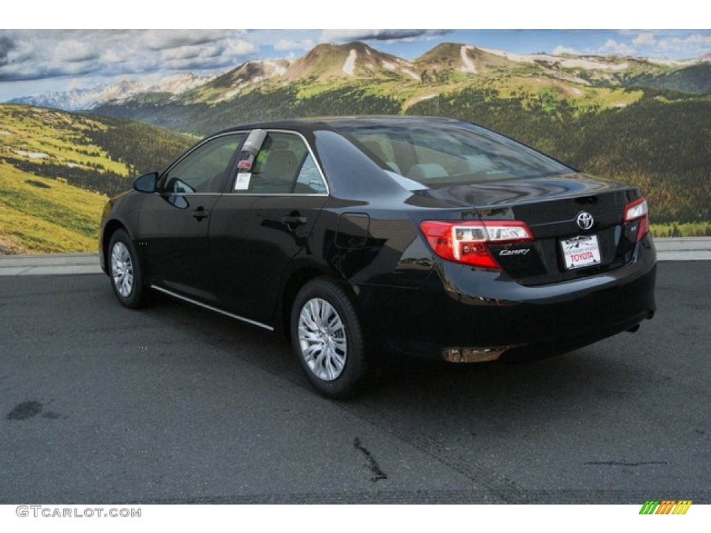 2013 Camry LE - Attitude Black Metallic / Ash photo #2