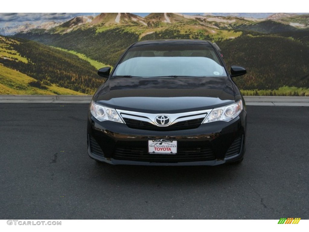 2013 Camry LE - Attitude Black Metallic / Ash photo #3