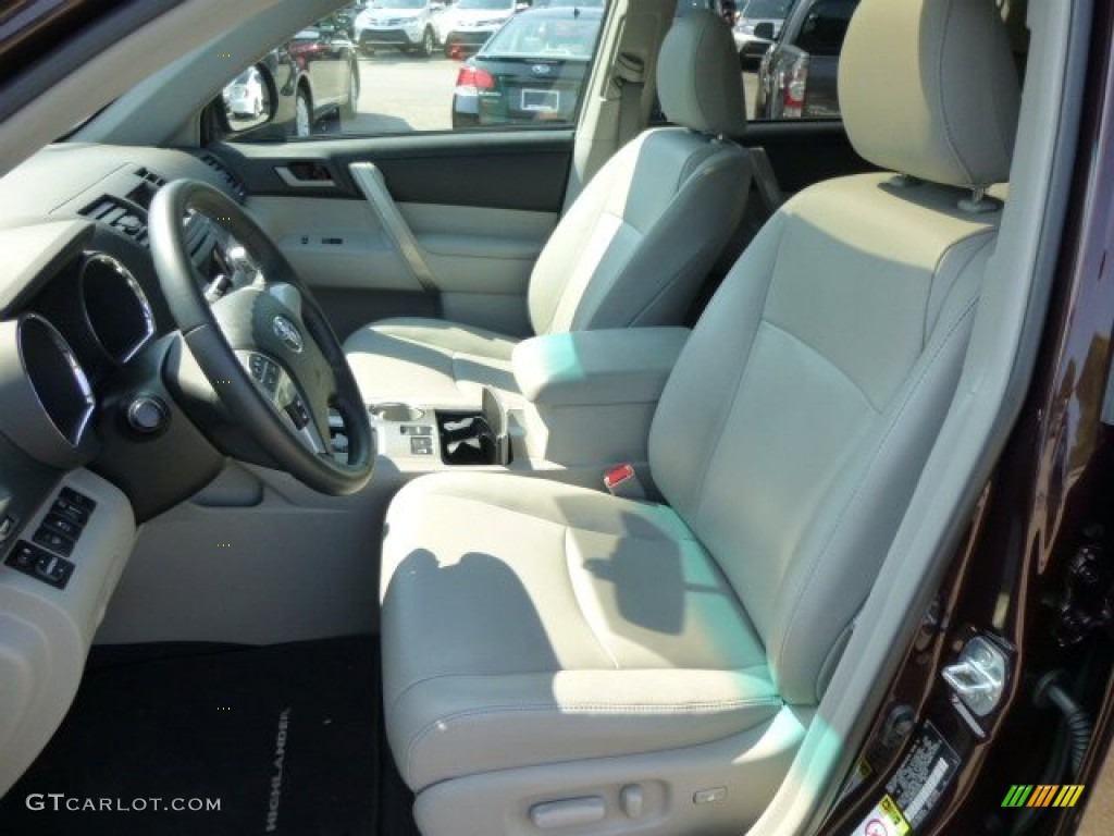 2012 Highlander V6 4WD - Sizzling Crimson Mica / Ash photo #10