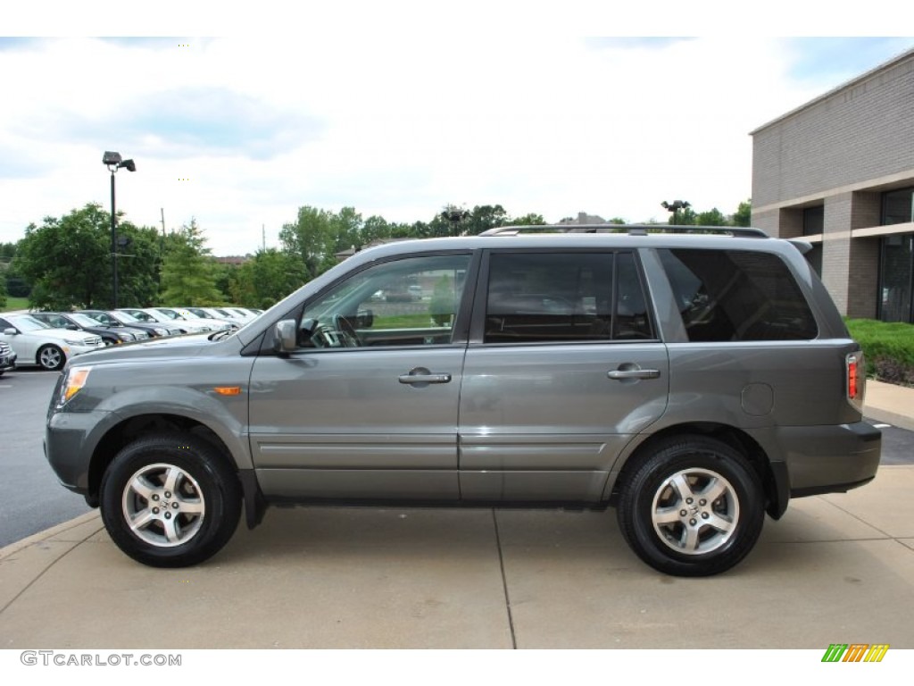Nimbus Gray Metallic 2008 Honda Pilot EX-L Exterior Photo #84734371