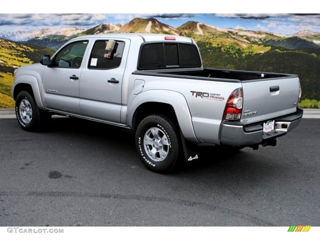 2013 Tacoma V6 SR5 Double Cab 4x4 - Silver Streak Mica / Graphite photo #2