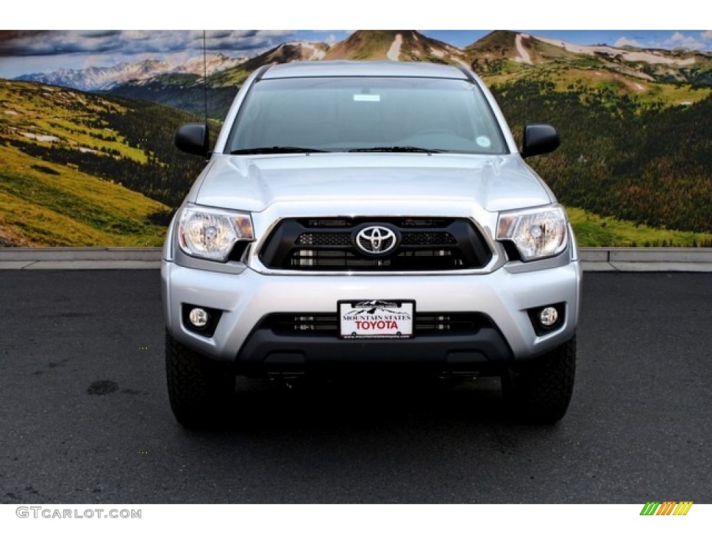 2013 Tacoma V6 SR5 Double Cab 4x4 - Silver Streak Mica / Graphite photo #3
