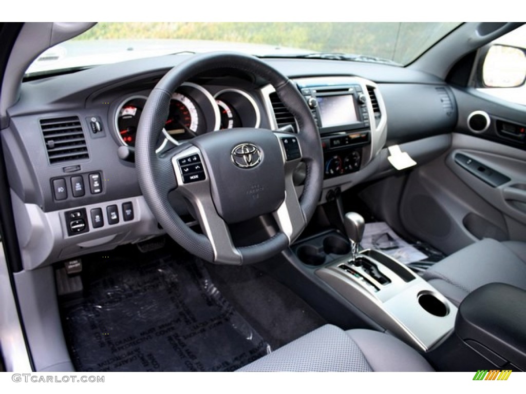 2013 Tacoma V6 SR5 Double Cab 4x4 - Silver Streak Mica / Graphite photo #5
