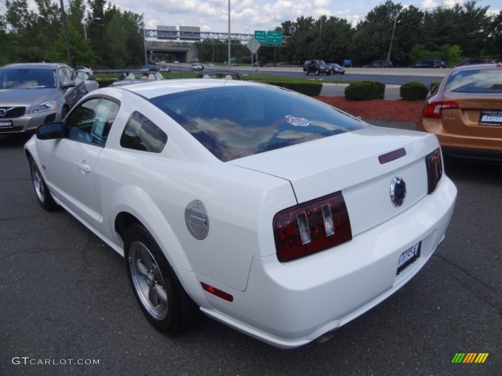 2005 Mustang GT Premium Coupe - Performance White / Red Leather photo #6