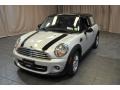 2013 White Silver Metallic Mini Cooper Hardtop  photo #1