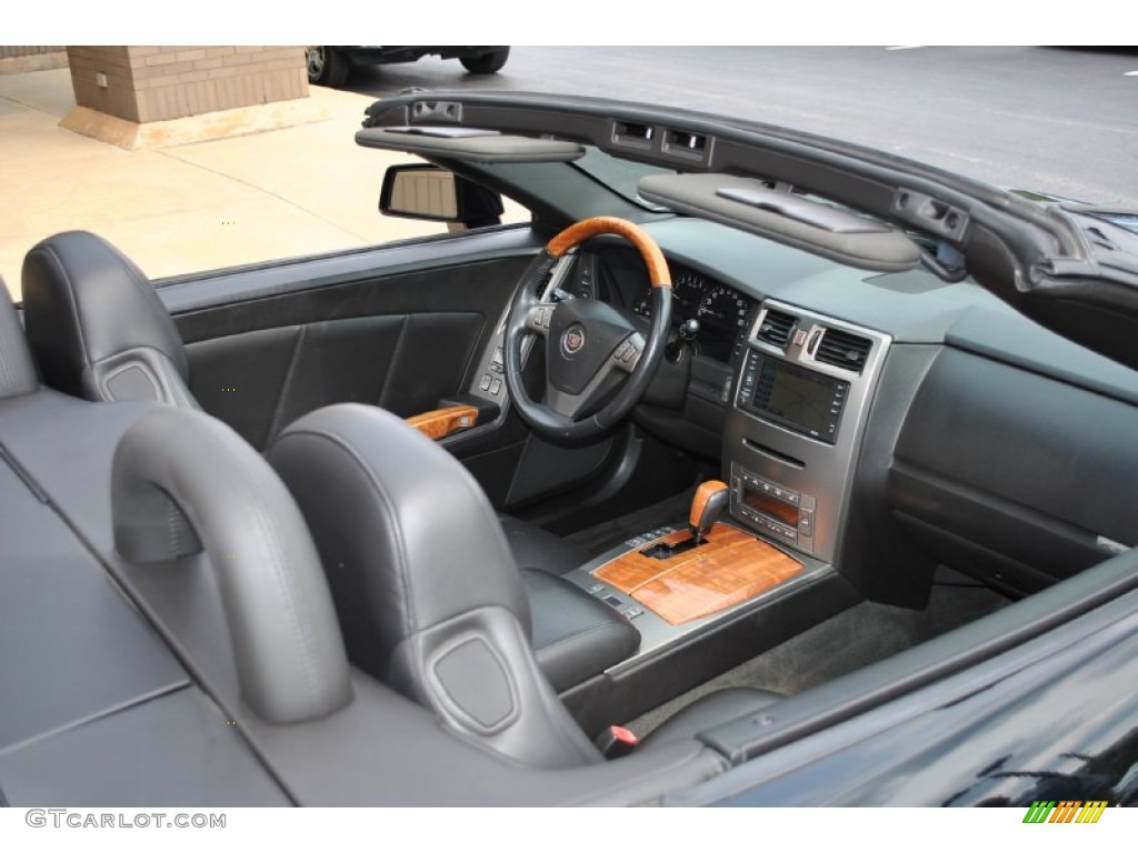 Ebony Interior 2004 Cadillac XLR Roadster Photo #84735205