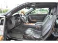 2004 Cadillac XLR Ebony Interior Front Seat Photo