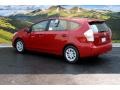 Barcelona Red Metallic - Prius v Three Hybrid Photo No. 2