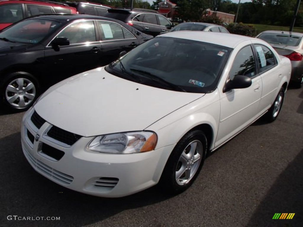 2006 Stratus SXT Sedan - Stone White / Dark Slate Grey photo #3