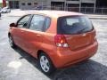 2007 Spicy Orange Chevrolet Aveo 5 Hatchback  photo #3