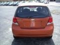 2007 Spicy Orange Chevrolet Aveo 5 Hatchback  photo #4