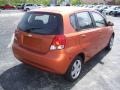 2007 Spicy Orange Chevrolet Aveo 5 Hatchback  photo #5