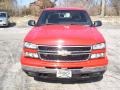 2007 Victory Red Chevrolet Silverado 1500 Classic LT Extended Cab 4x4  photo #8