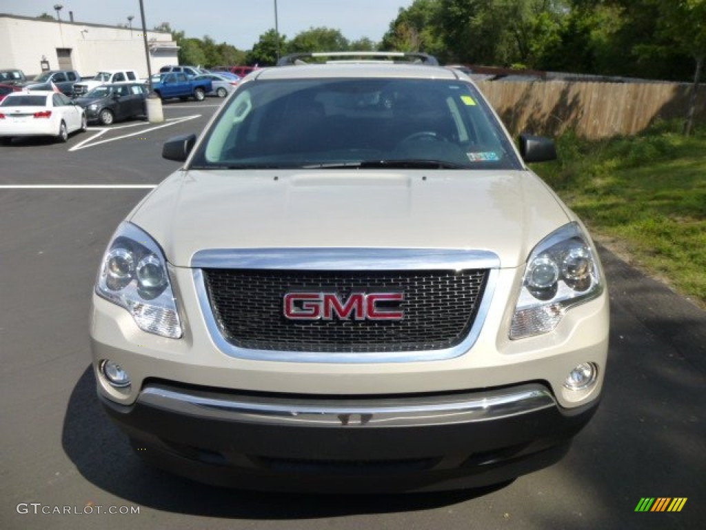 2012 Acadia SL AWD - Gold Mist Metallic / Ebony photo #2