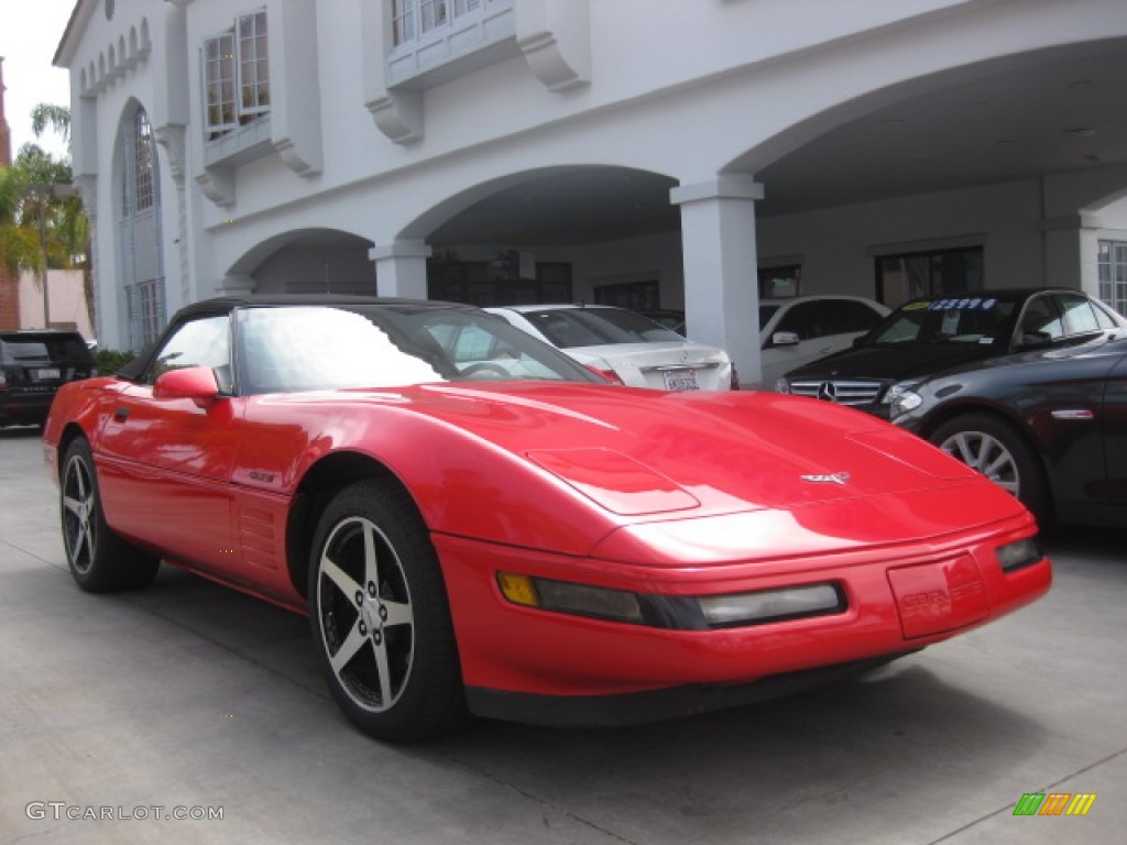 1994 Corvette Convertible - Torch Red / Black photo #1
