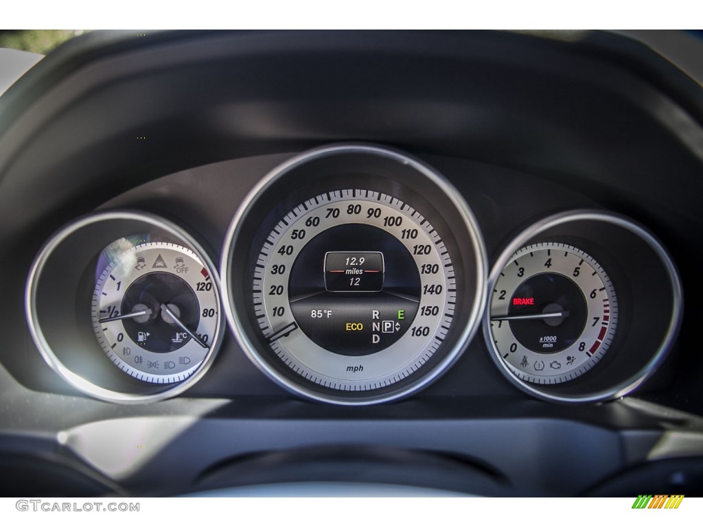 2014 E 350 Coupe - Black / Black photo #6