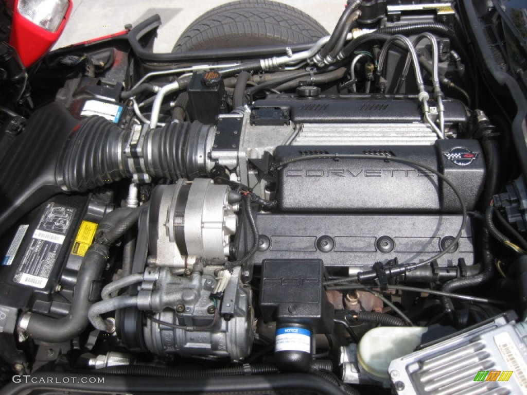 1994 Chevrolet Corvette Convertible Engine Photos