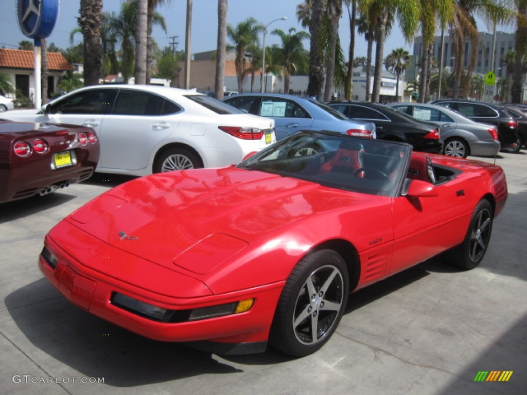 1994 Corvette Convertible - Torch Red / Black photo #21