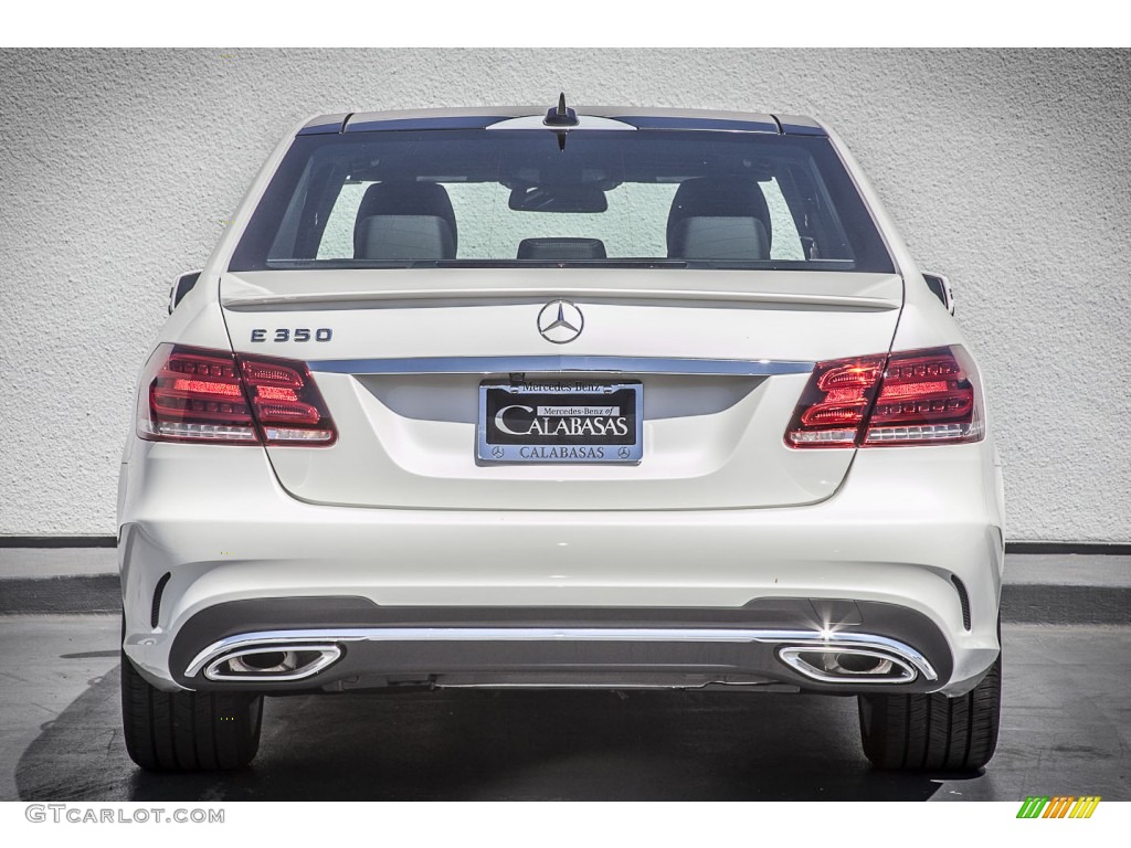 2014 E 350 Sport Sedan - Diamond White Metallic / Black photo #3