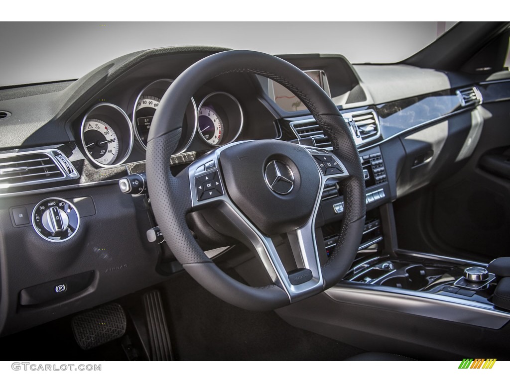 2014 E 350 Sport Sedan - Diamond White Metallic / Black photo #5