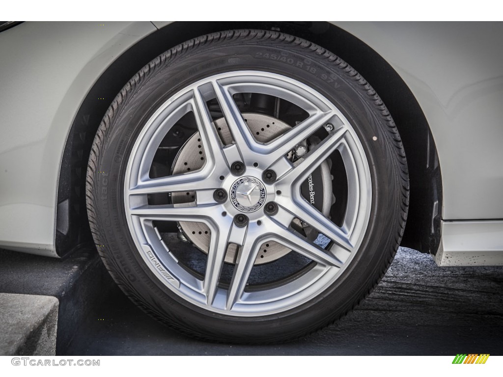 2014 E 350 Sport Sedan - Diamond White Metallic / Black photo #10