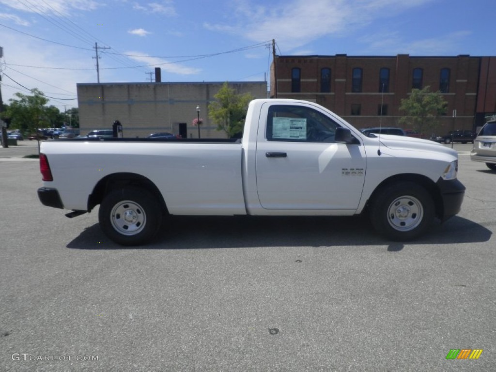 2014 1500 Tradesman Regular Cab - Bright White / Black/Diesel Gray photo #2