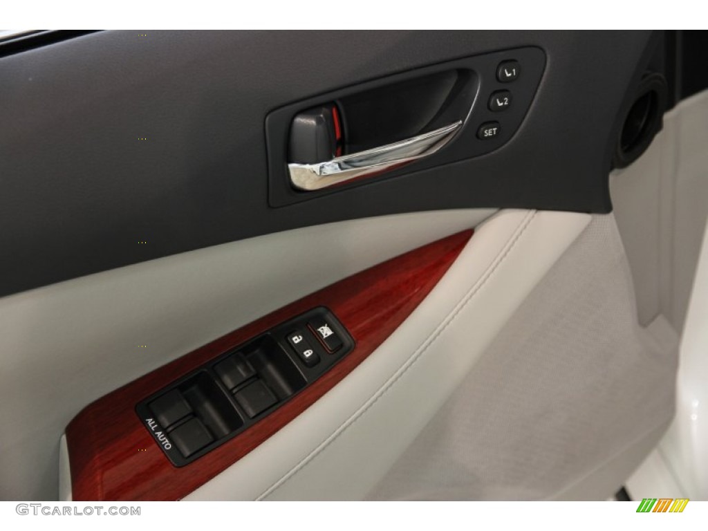 2009 ES 350 - Starfire Pearl White / Light Gray photo #5