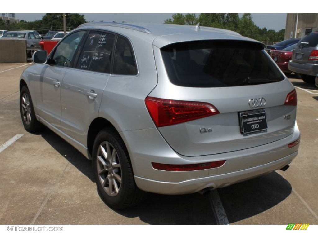 2011 Q5 2.0T quattro - Ice Silver Metallic / Black photo #6