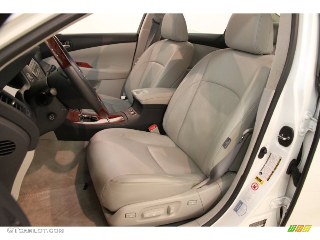 2009 ES 350 - Starfire Pearl White / Light Gray photo #7