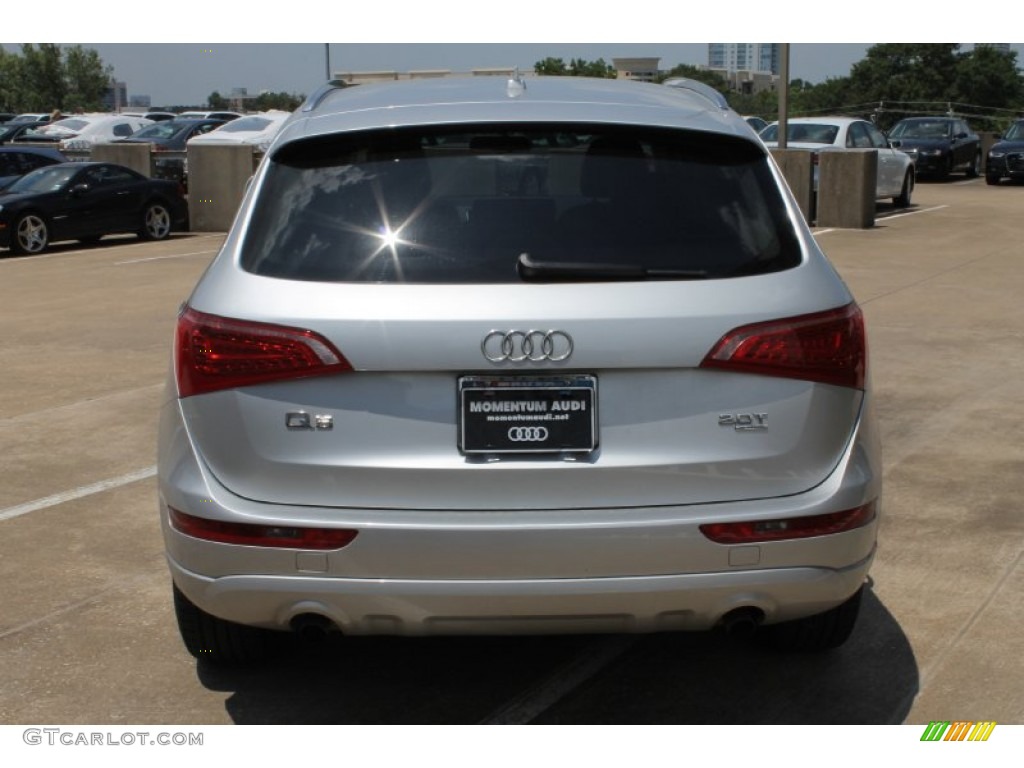 2011 Q5 2.0T quattro - Ice Silver Metallic / Black photo #7