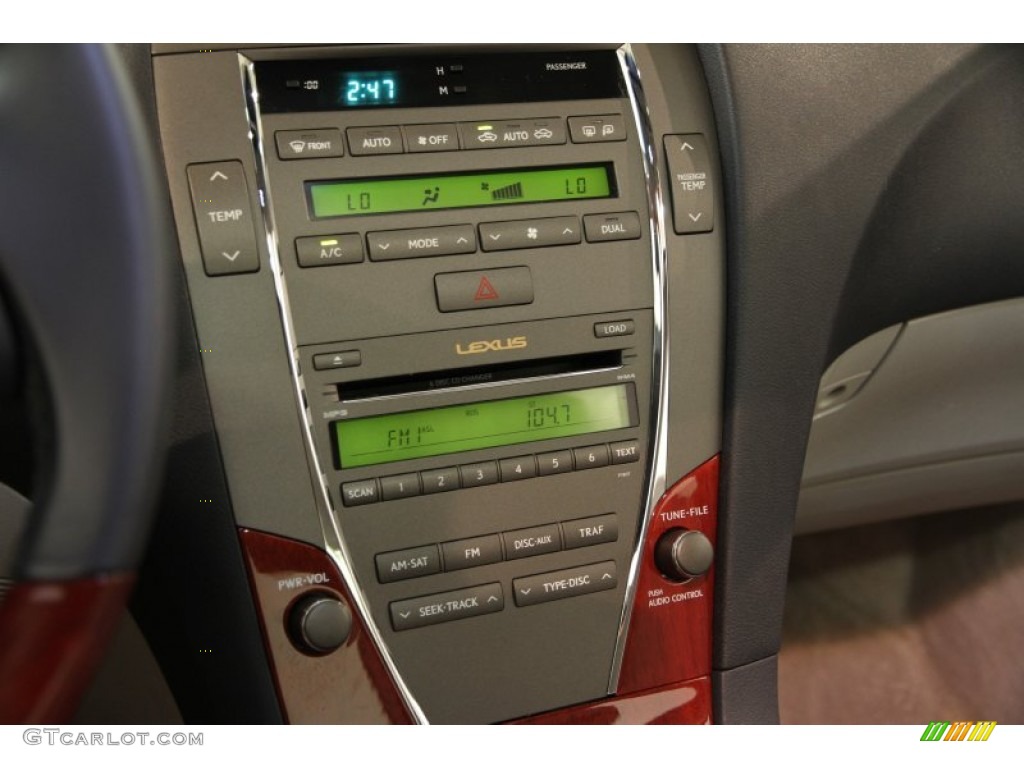 2009 ES 350 - Starfire Pearl White / Light Gray photo #11