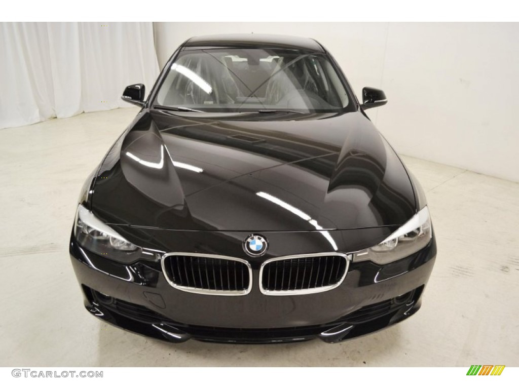 2013 3 Series 328i Sedan - Jet Black / Black photo #4