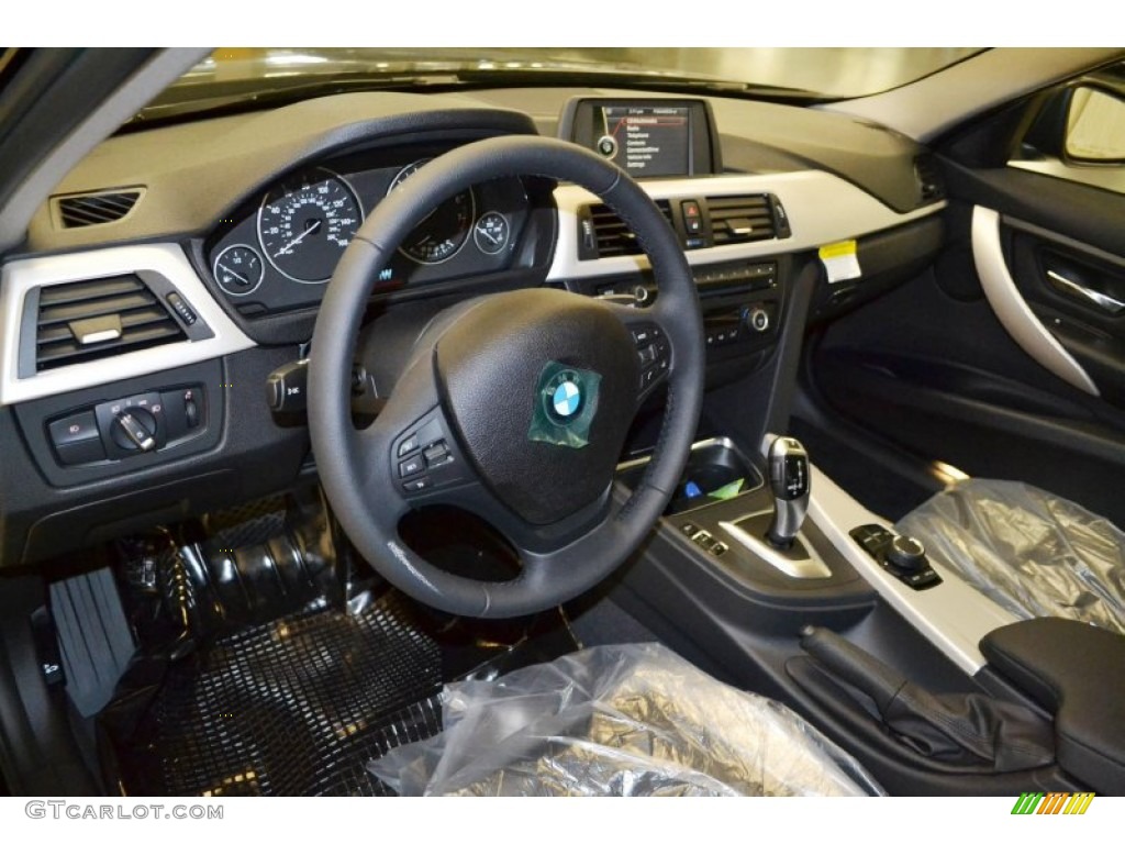 2013 3 Series 328i Sedan - Jet Black / Black photo #6
