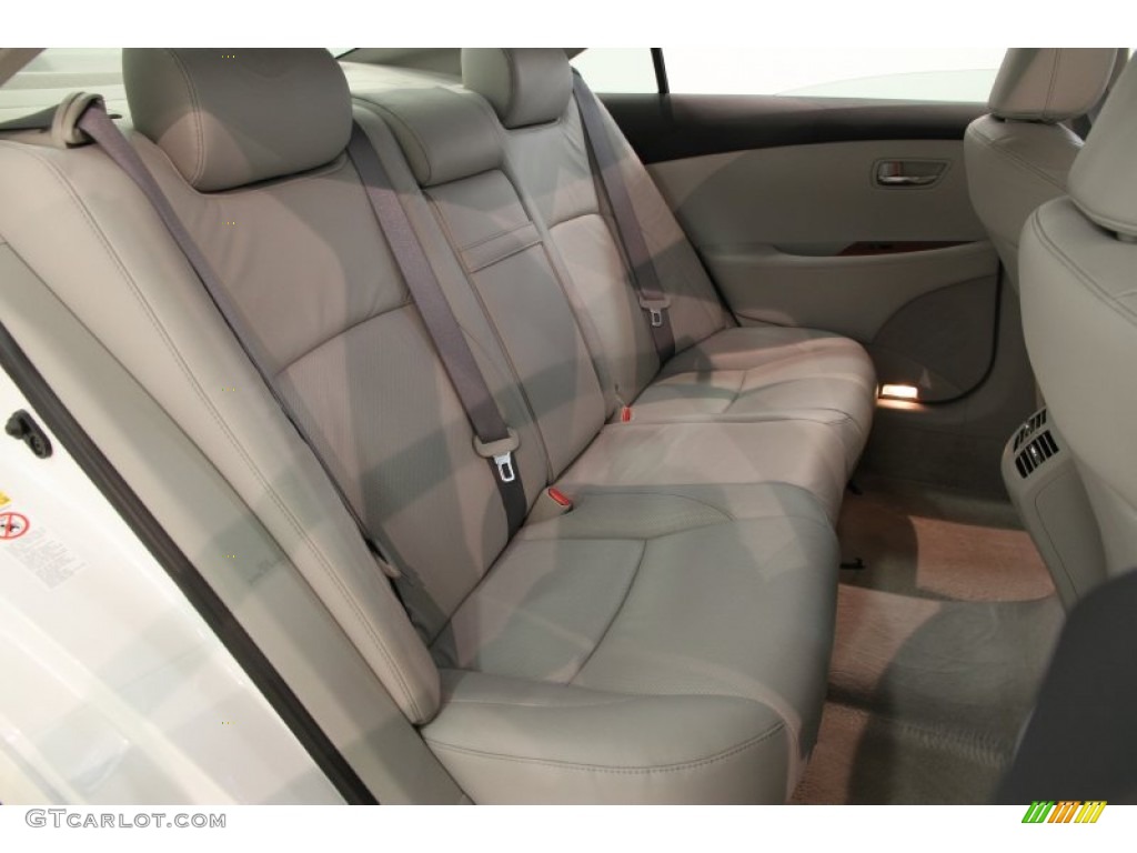 2009 ES 350 - Starfire Pearl White / Light Gray photo #17
