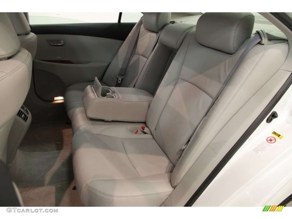 2009 ES 350 - Starfire Pearl White / Light Gray photo #19