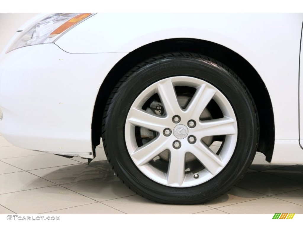 2009 ES 350 - Starfire Pearl White / Light Gray photo #23