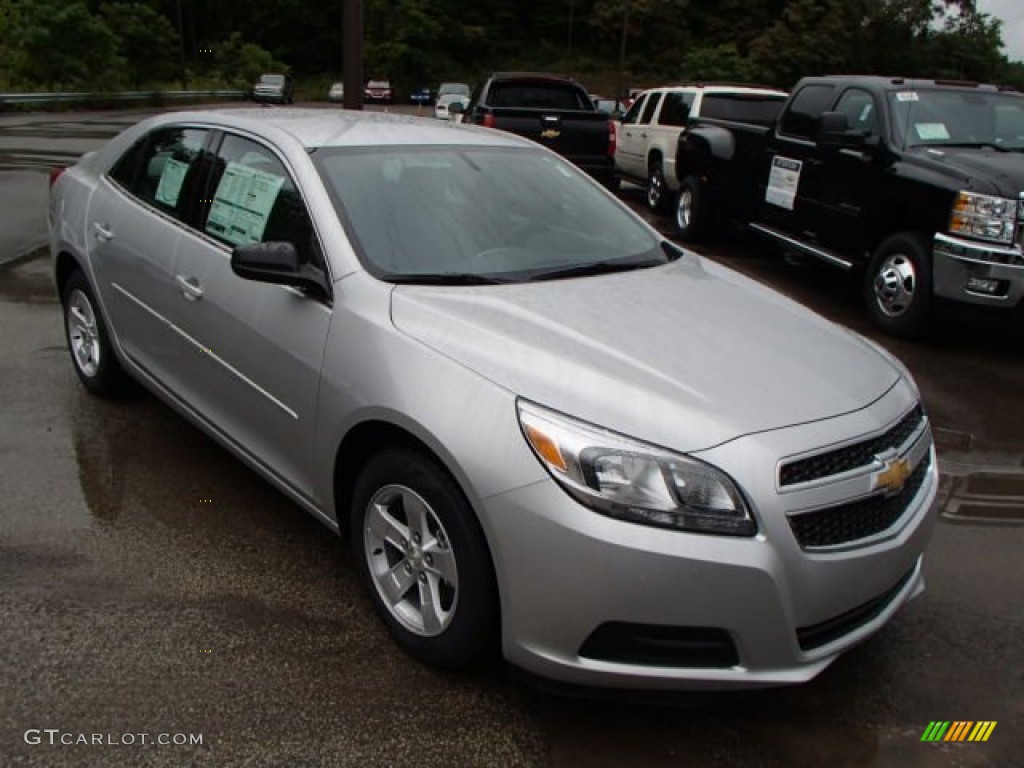 2013 Malibu LS - Silver Ice Metallic / Jet Black/Titanium photo #2