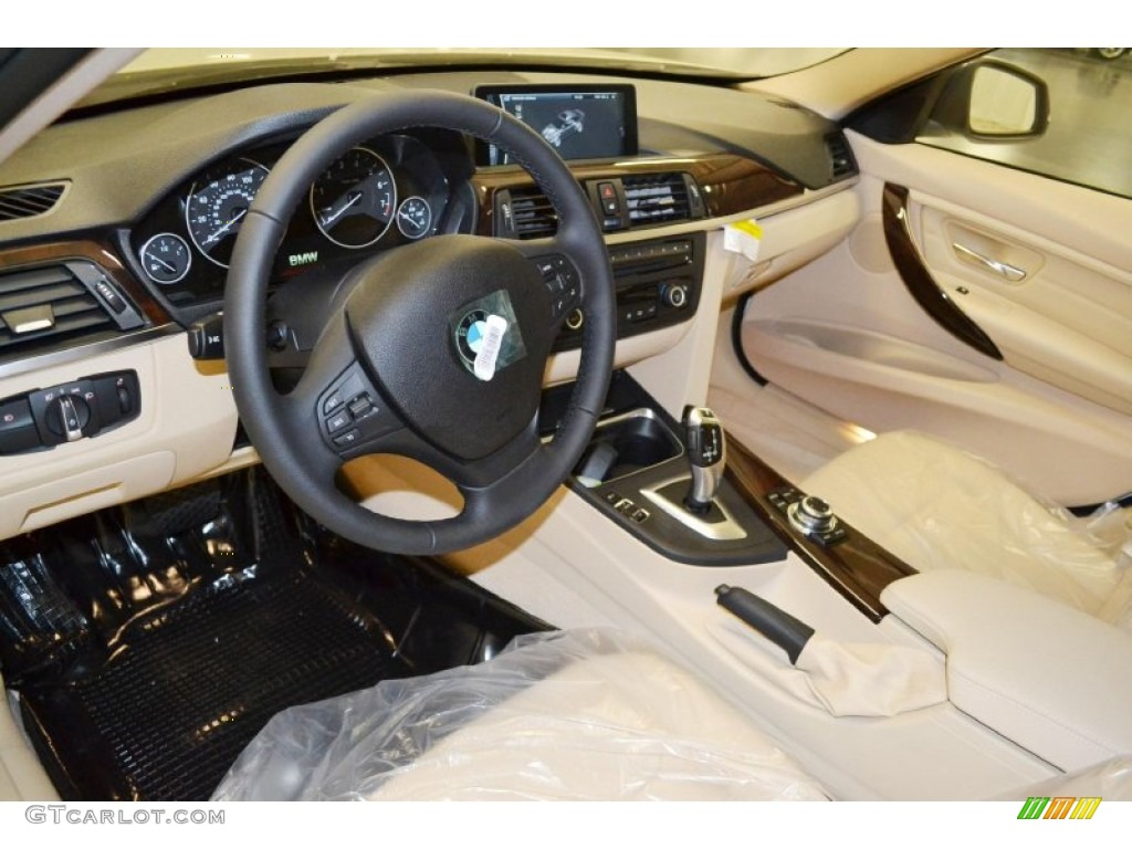 2013 3 Series 328i Sedan - Alpine White / Venetian Beige photo #6