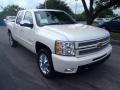 2013 White Diamond Tricoat Chevrolet Silverado 1500 LTZ Crew Cab 4x4  photo #1