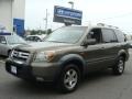 2007 Aberdeen Green Metallic Honda Pilot EX-L 4WD  photo #1