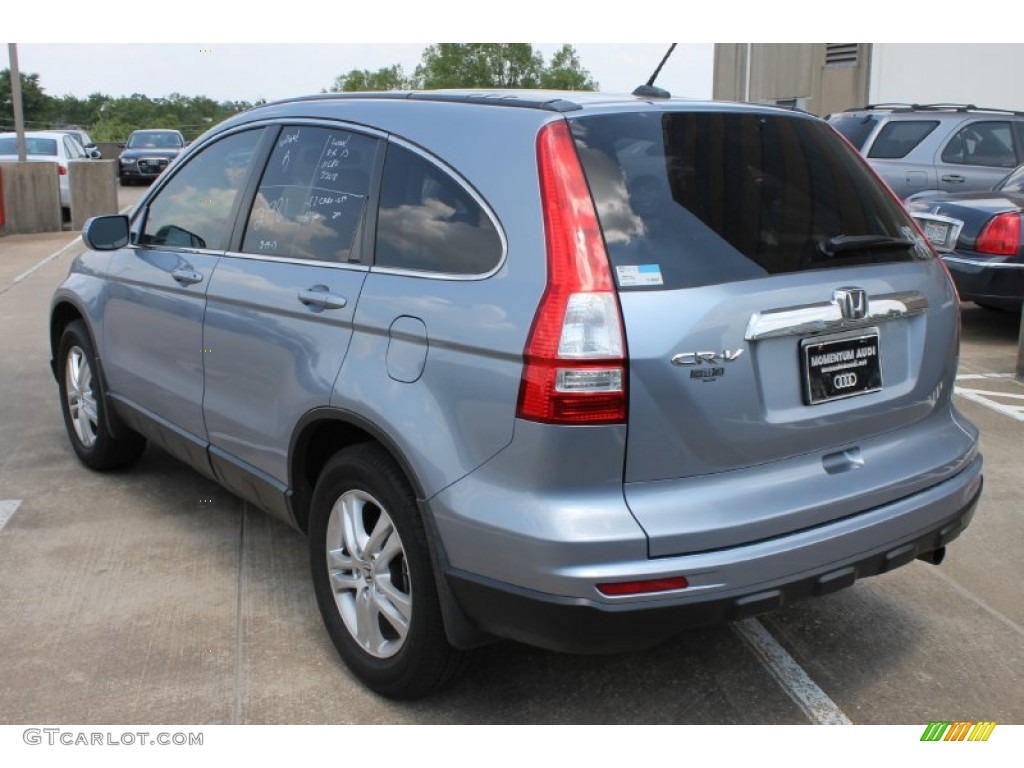 2011 CR-V EX-L - Glacier Blue Metallic / Ivory photo #6