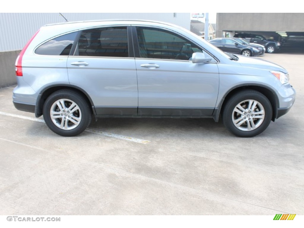 2011 CR-V EX-L - Glacier Blue Metallic / Ivory photo #9