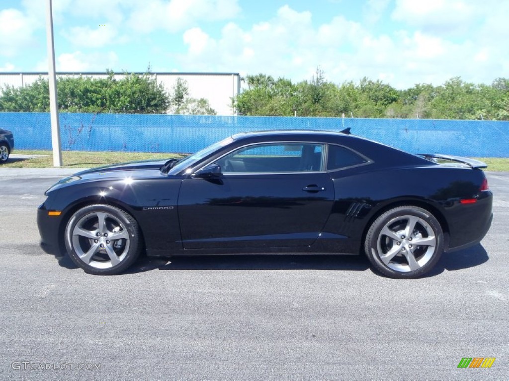 Black 2014 Chevrolet Camaro LT/RS Coupe Exterior Photo #84742496