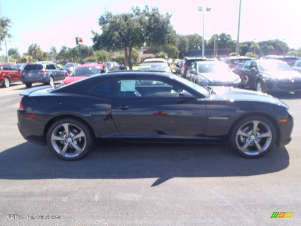 2014 Camaro LT/RS Coupe - Black / Black photo #6