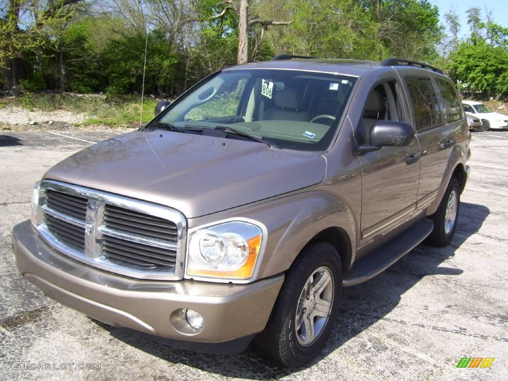 2005 Durango Limited 4x4 - Light Khaki Metallic / Dark Khaki/Light Graystone photo #1